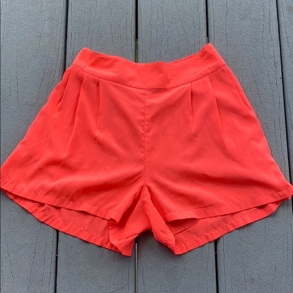 American Eagle Hot Pink Flowy Shorts.